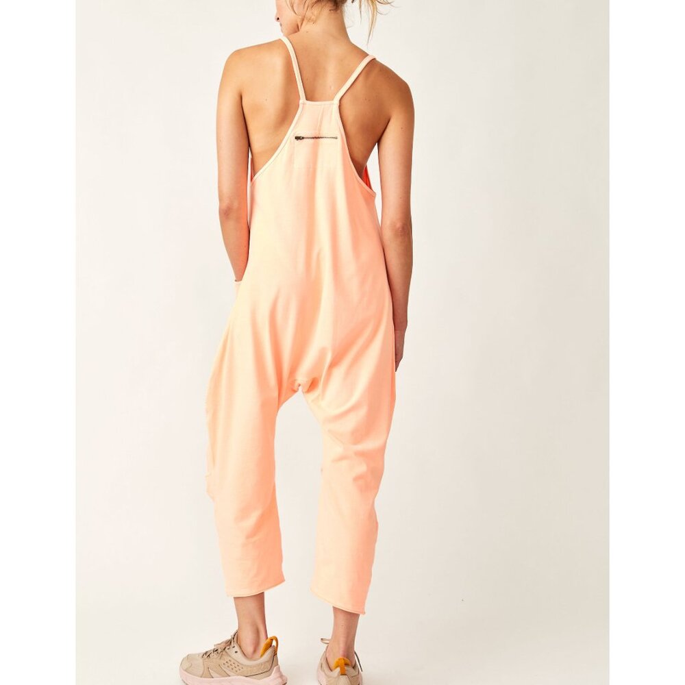 NWOT Free People FP MOVEMENT Hot Shot Onesie Melon size L - Picture 5 of 16